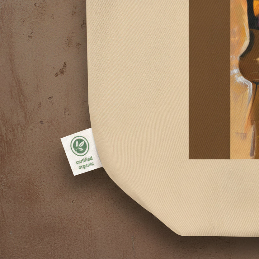 Eco Tote Bag with African Print