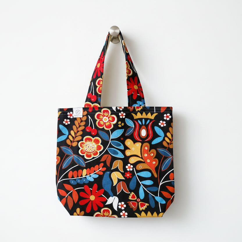Tote Bag with Scandinavian Pattern - Everyday Ritual Tote Bag