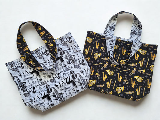 Reversible Tote Bag (Music)