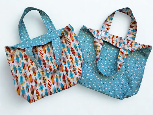Reversible Tote Bag (Surf)