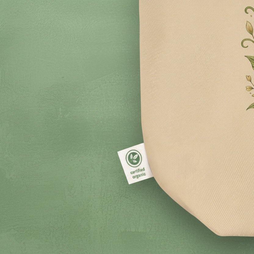 Eco Tote Bag with Mystical Print